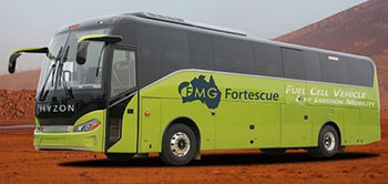 Australia’s Fortescue Metals Group recently teamed up with HYZON Motors to build a new fleet of Hydrogen buses.