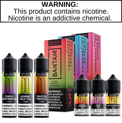 Bantam is seeking marketing orders from the FDA for its suite of e-liquid products.