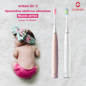 Oclean Air2---il primo spazzolino da denti Mute al mondo
