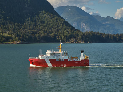 Seaspan Shipyards Delivers CCGS John Cabot, Completing First Class of Ships under Canada’s National Shipbuilding Strategy (CNW Group/Seaspan Shipyards)