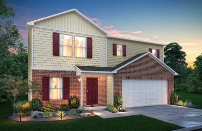 Two-story floor plan | Crockett Reserve in Conroe, TX | New homes by Century Complete
