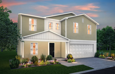 Two-story floor plan | Cedar Creek in Florence, SC | New homes by Century Complete