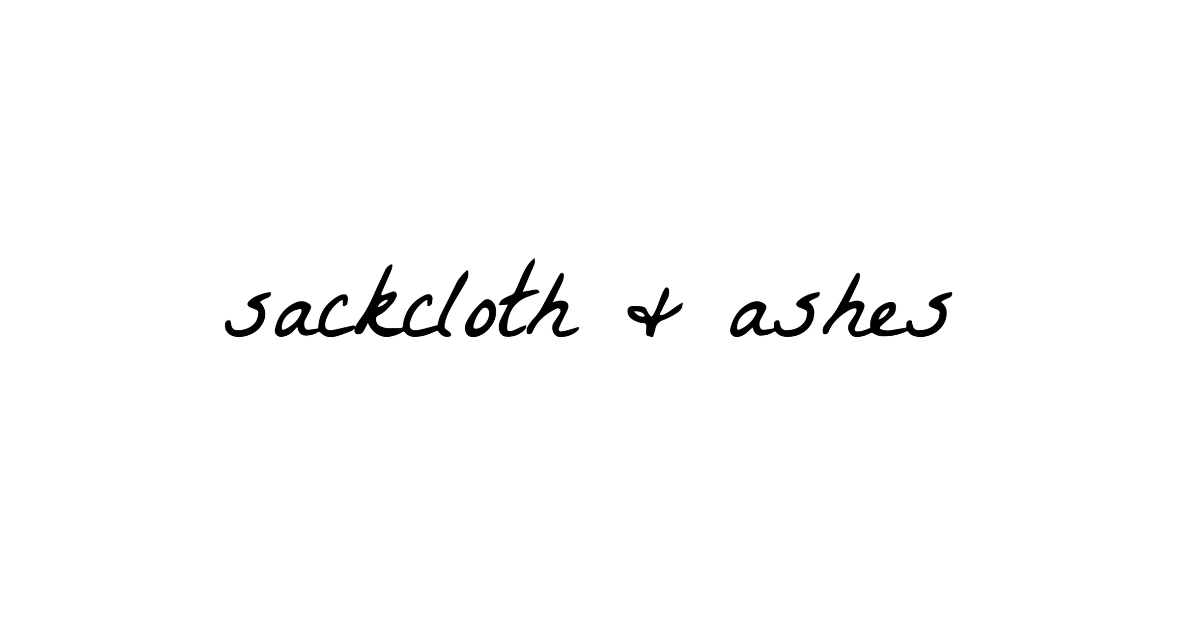 Sackcloth & Ashes: A Heart for the Homeless + Giveaway! [CLOSED