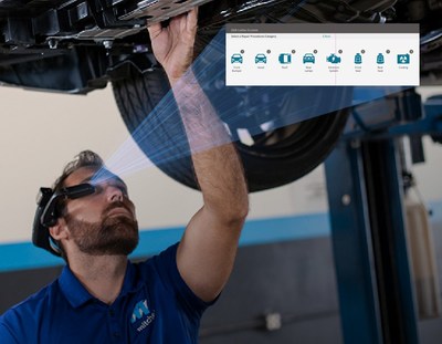 Mitchell Intelligent Vision, the industry’s first Extended Reality (XR) hands-free solution integrated into the collision repair workflow.