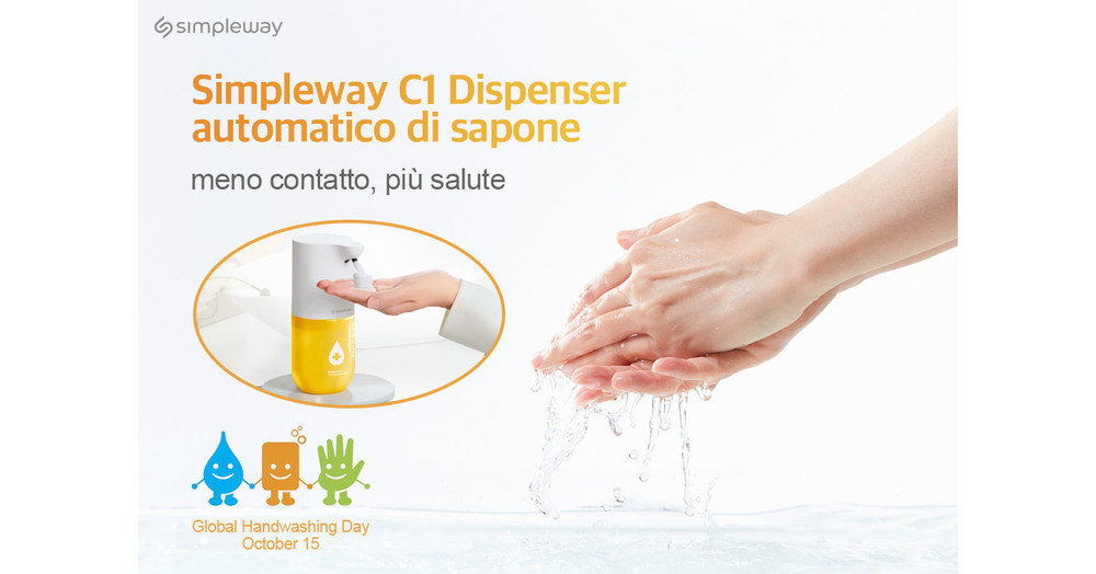 Dispenser Sapone Automatico Senza Contatto – Ricaricabile USB – 6 Livelli Di Schiuma – Impermeabile IPX5 - 2