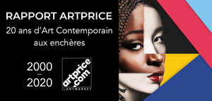 Artmarket.com publie le Rapport Artprice du Marché de l'Art Contemporain, moteur de la croissance avec +2100% en 20 ans