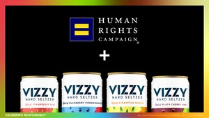 Vizzy Hard Seltzer Donates $1MM to the Human Rights Campaign