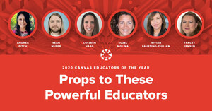 Instructure Announces 2020 Canvas Educator of the Year Award Honorees and Student Scholarship Winners