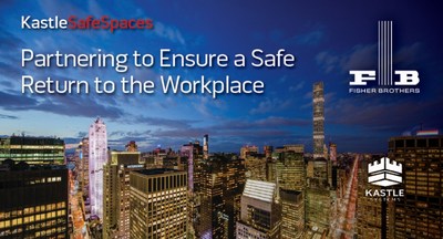 Kastle Systems and Fisher Brothers extend their long-time partnership to provide Fisher Brothers' tenants with the high quality, incredibly secure property experience the expect with the implementation of KastleSafeSpace to help protect workers as they return to the workplace.