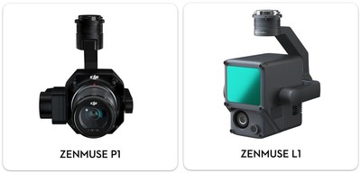 New DJI Zenmuse P1 And DJI Zenmuse L1 Payloads Become The Drone Industry’s Most Capable Solutions For Geospatial, Surveying And Construction Professionals