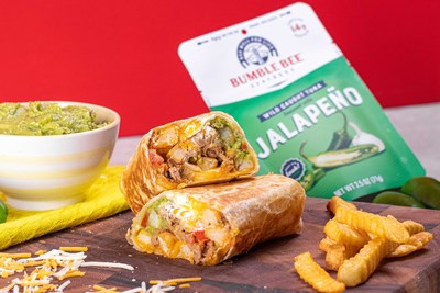 Bumble Bee® tuna and hash burritos, a nod to San Diego's beloved California Burrito.