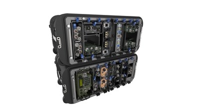 The Voyager Tactical Radio Integration Kit (TRIK) is configurable based on mission requirements.