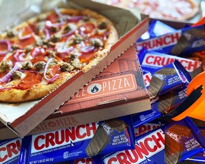 CRUNCH Bar® and Blaze Pizza® team Up To Make This Halloween A Little Sweeter