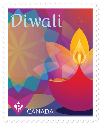 Diwali stamp (CNW Group/Canada Post)