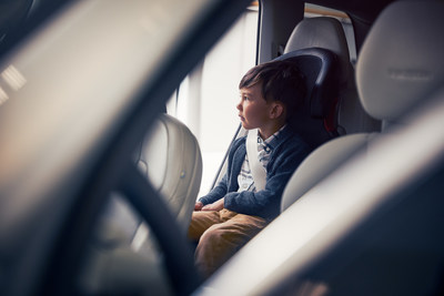 Children and Volvo Cars Safety Seats (PRNewsfoto/Volvo Cars)