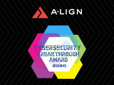 A-LIGN Named SMB CyberSecurity Solution of the Year in 2020 CyberSecurity Breakthrough Awards Program