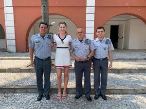 Corpo Musical da Polícia Militar do Estado de São Paulo e a Concertista Internacionalmente reconhecida  Juliana D'Agostini