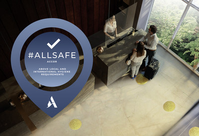 Accor’s ALLSAFE cleanliness and hygiene label was jointly developed with Bureau Veritas, a world leader in testing, inspection and certification. (CNW Group/Accor)