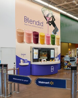 Blendid™ Opens Fourth Kiosk Location at Walmart in Bay Area