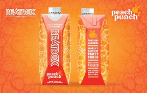 BeatBox Beverages Adds New Peach Punch Flavor to its Line Up
