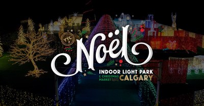 Noel Christmas Indoor Light Park & Market Calgary (CNW Group/Noel Christmas Light Park & Market)