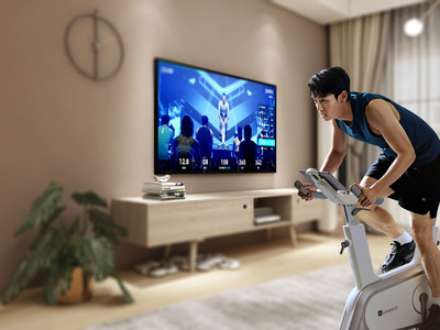 Users can see the changes in their body data when participate in the Keep cycling live class