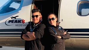 Peak Medevac Air Ambulance Donates Plane and Medical Crew to Help One of Their Own Who Contracted COVID-19