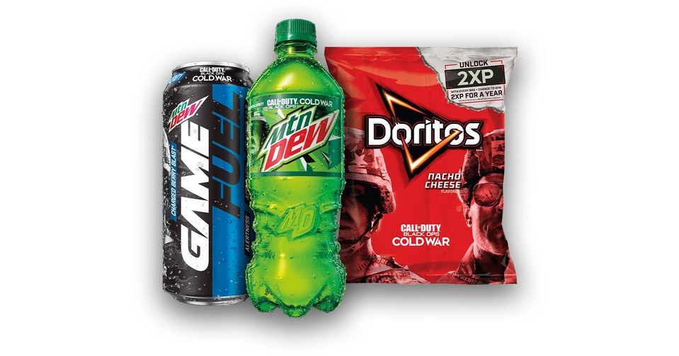 Mtn Dew Game Fuel And Doritos Team Up With Call Of Duty Black Ops Cold War Launch Unlocking Epic In Game Rewards