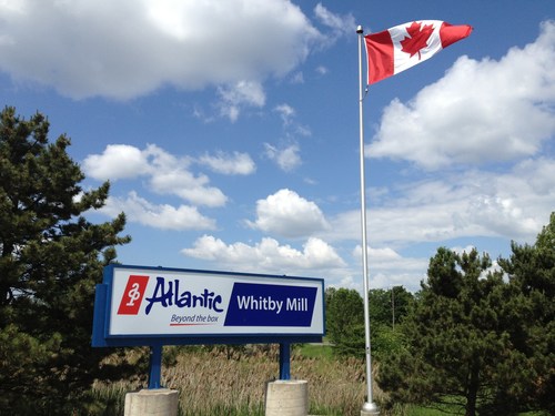 Atlantic Packaging Adds New Recycled Paper Machine to Whitby, Ontario Location (CNW Group/Atlantic Packaging Products)