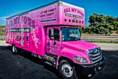 All My Sons Moving & Storage is Moved to Deliver Hope With National Breast Cancer Foundation and Fleet of 20 Pink Trucks