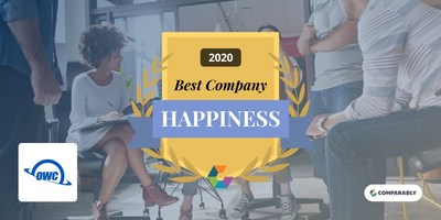 OWC Named Happiest Employees by Comparably