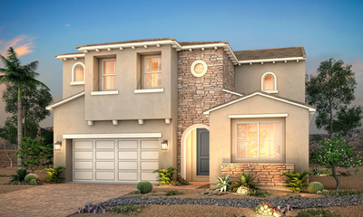 Two-story floor plan | Residence 3609 at Sanctuary at Rhodes Ranch | Century Communities