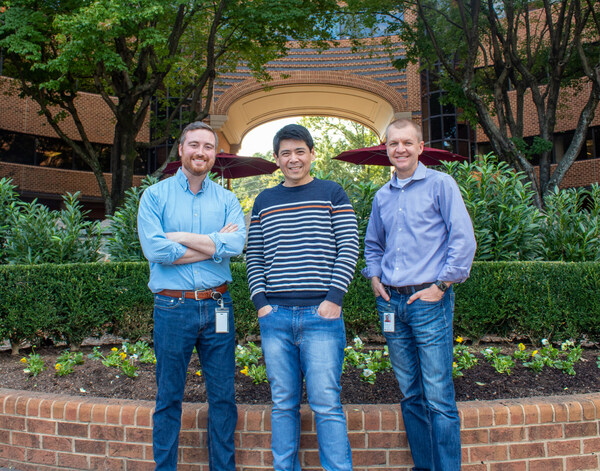 Prometheus Group management From left to right: Ed Mason: Chief Revenue Officer, Eric Huang: Founder and CEO, Jay Golonka: Interim CFO