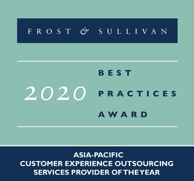 Frost & Sullivan recognizes Teleperformance for the ninth consecutive year with the Asia-Pacific Customer Experience Outsourcing Services Provider of the Year Award