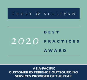 Teleperformance Wins Frost &amp; Sullivan 2020 Asia-Pacific Srvices Provider of the Year Award
