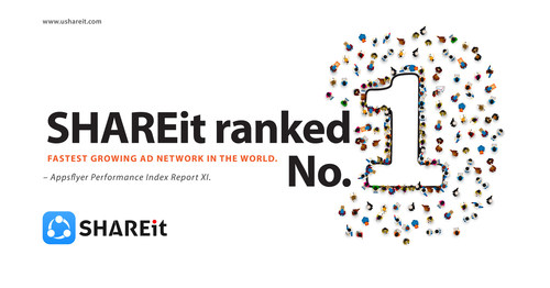 SHAREit ranks No.1 in the latest AppsFlyer Global Growth Index