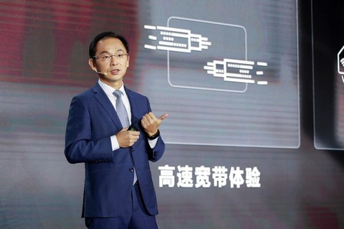 Ryan Ding habla en el UBBF 2020 (PRNewsfoto/Huawei)