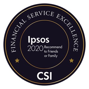 Eleven Years and Counting! Tangerine Bank is Recognized Yet Again with the Recommend to Friends or Family Award Among All Financial Institutions as part of the 2020 Ipsos Financial Service Excellence 