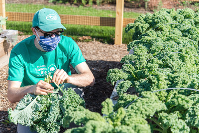 The Garden for Good at Subaru Park, which is maintained by the Pennsylvania Horticultural Society and Subaru employee volunteers, is Chester’s first sustainable and organic garden.