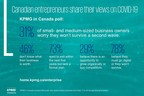 Nearly a third of Canadian small- and medium-sized business owners worry they won't survive a second wave: KPMG in Canada Poll