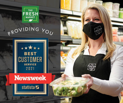 The Fresh Market Newsweek Best Customer Service Award
