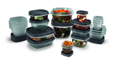 Rubbermaid® - a leader in home organization and food storage solutions - announces EasyFindLids™ Food Storage Containers with SilverShield® for Antimicrobial Product Protection, a new variety of durable food storage containers with built-in antimicrobial properties to prevent the growth of odor-causing bacteria on the product surface.