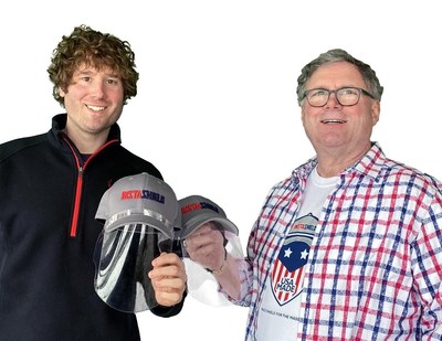 InstaShield CEO Dan Brown, Jr. and his father, Dan Brown, Sr., created InstaShield in March after identifying America’s need for an effective, low-cost face shield that could be quickly manufactured in the U.S. to help families, businesses and frontline workers.
