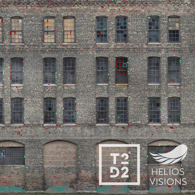 Helios Visions Drone Based Facade Inspection combined with T2D2's Artificial Intelligence platform to detect and identify building facade damage and defects. The combination Helios Visions drone-based inspection and image capture with T2D2's AI Damage Detection system expedite condition assessments, saving time and money, and allow for more frequent assessments to detect and repair damage before it escalates.