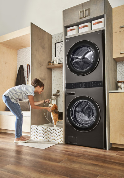 LG Electronics USA is modernizing laundry with the rollout of the revolutionary LG WashTower™ — the sleek, single-unit laundry solution that takes up half the floor space while tackling ultra-large loads.