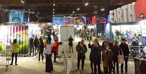 Festival Peinture Fraîche (Wet Paint Festival) at the Halle Debourg in Lyon, from 2 to 25 October, 2020 - extended until 1 November 2020