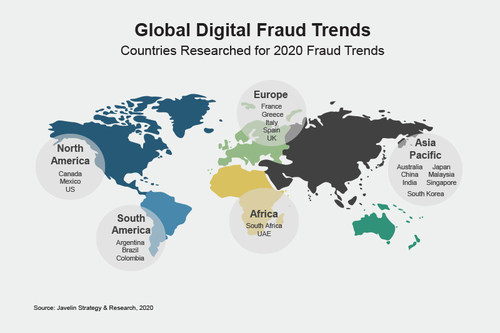 The report, The Escalation of Digital Fraud: Impacts of the Coronavirus on Global Fraud Challenges, captures digital fraud trends from 20 countries.