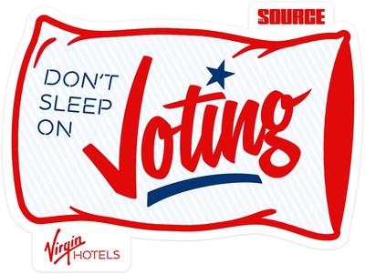 Don't Sleep on Voting Logo