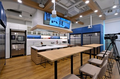The U.S. Center for Dairy Excellence in Singapore features a state-of-the-art demonstration kitchen with full video and broadcast capabilities.
