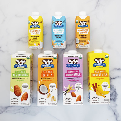 Mooala Non-Perishable Plant-Based Milks & Creamers